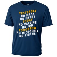 Funny Anti Vaccine Cooling Performance Crew T-Shirt