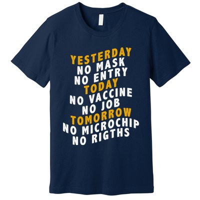 Funny Anti Vaccine Premium T-Shirt
