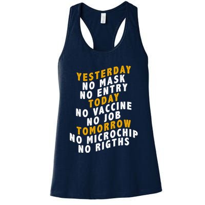 Funny Anti Vaccine Womens Tank Top