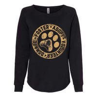 Foster. Adopt. Volunteer. Donate. Animal Rescue Dog Womens California Wash Sweatshirt