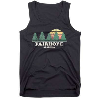 Fairhope Al Vintage Throwback Retro 70s Design Tank Top