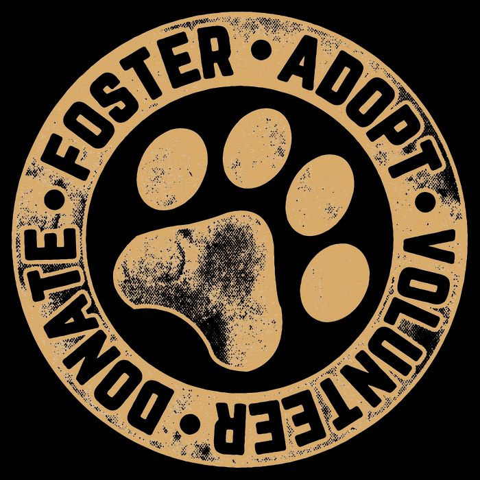 Foster. Adopt. Volunteer. Donate. Animal Rescue Dog City Backpack