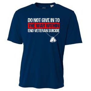 fight against Veteran Suicide Awareness Ptsd Veteran 22 Day Cooling Performance Crew T-Shirt