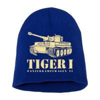 Funny Army Vintage Tiger Tank Pzkpfw Vi Wwii Gift Gift Short Acrylic Beanie