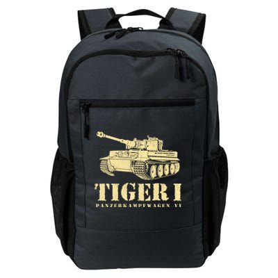 Funny Army Vintage Tiger Tank Pzkpfw Vi Wwii Gift Gift Daily Commute Backpack