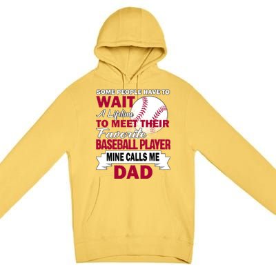 Favorite Baseball Player Premium Pullover Hoodie