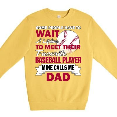 Favorite Baseball Player Premium Crewneck Sweatshirt