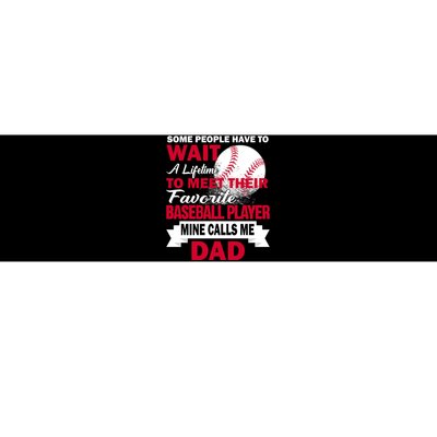 Favorite Baseball Player Bumper Sticker