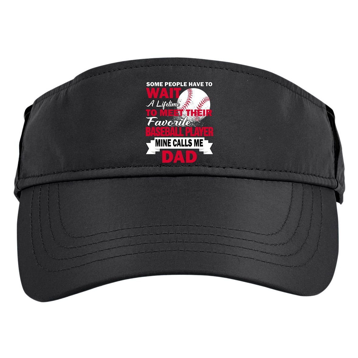 Favorite Baseball Player Adult Drive Performance Visor