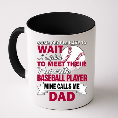 Favorite Baseball Player Mug