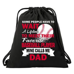 Favorite Baseball Player Drawstring Bag