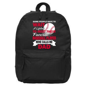 Favorite Baseball Player 16 in Basic Backpack