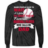 Favorite Baseball Player Tie-Dye Long Sleeve Shirt