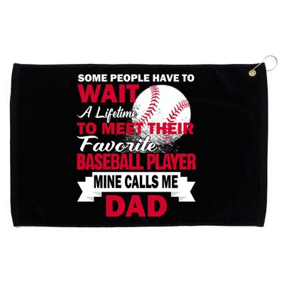 Favorite Baseball Player Grommeted Golf Towel