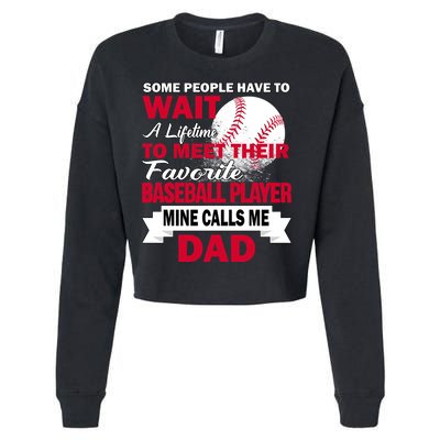 Favorite Baseball Player Cropped Pullover Crew