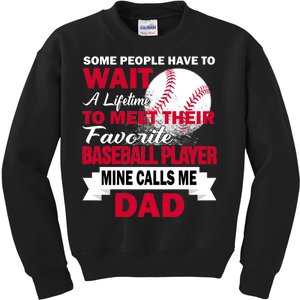 Favorite Baseball Player Kids Sweatshirt