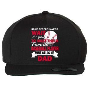 Favorite Baseball Player Wool Snapback Cap