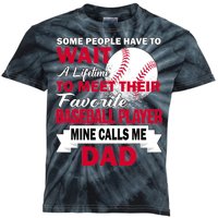 Favorite Baseball Player Kids Tie-Dye T-Shirt