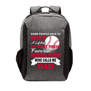 Favorite Baseball Player Vector Backpack