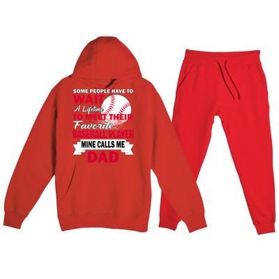 Favorite Baseball Player Premium Hooded Sweatsuit Set