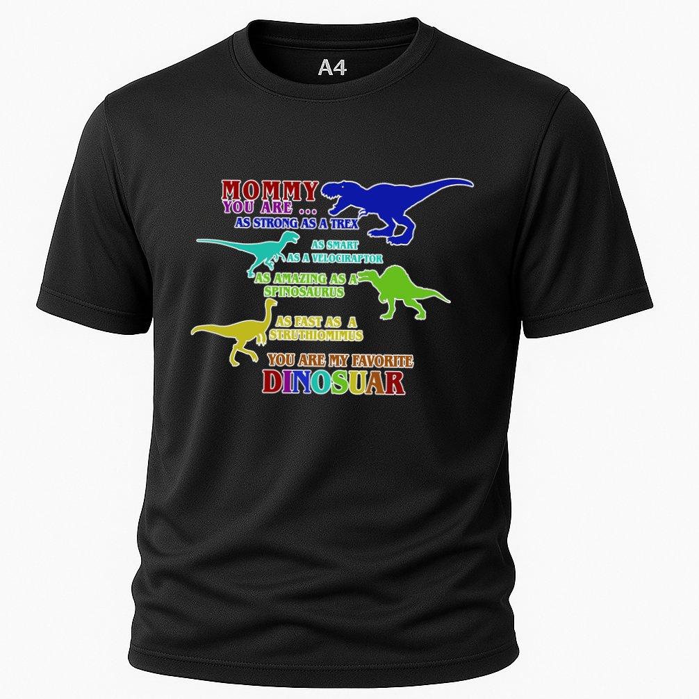 Favorite Dinosaur Mom Performance Shirt