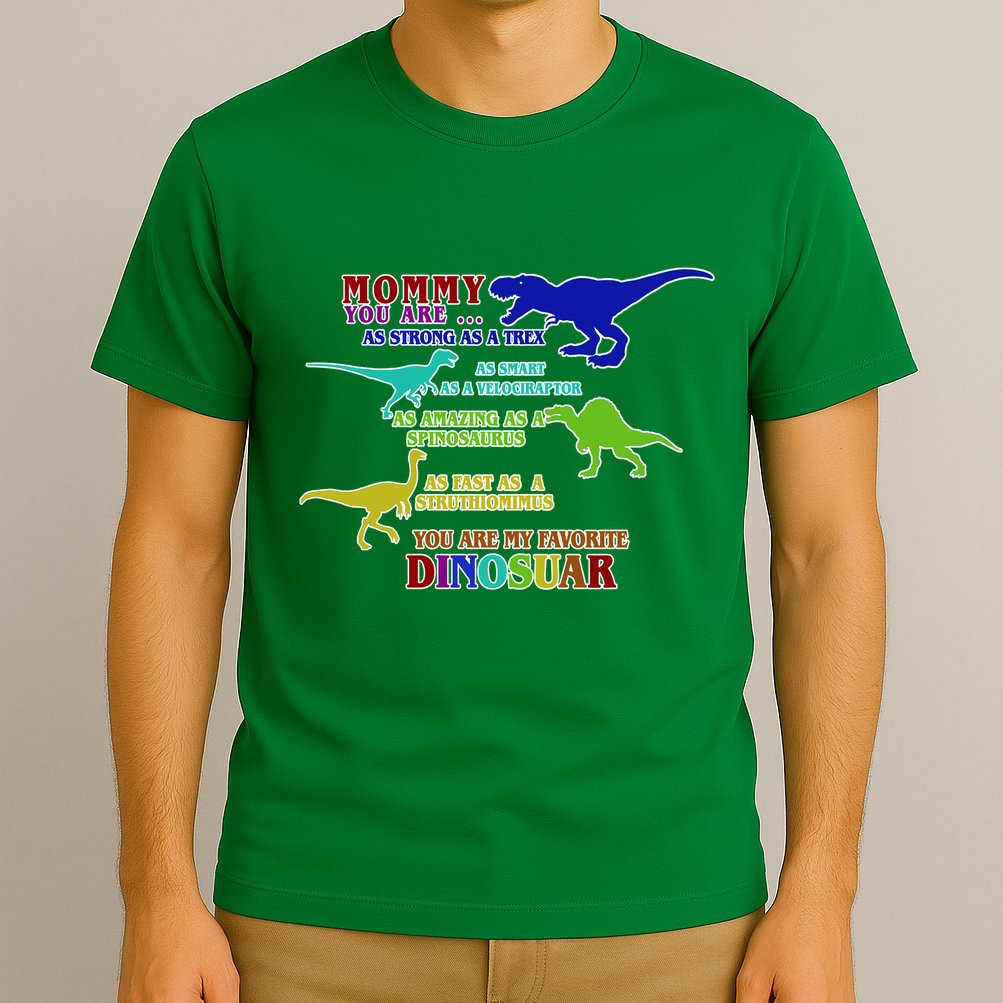 Favorite Dinosaur Mom T-Shirt
