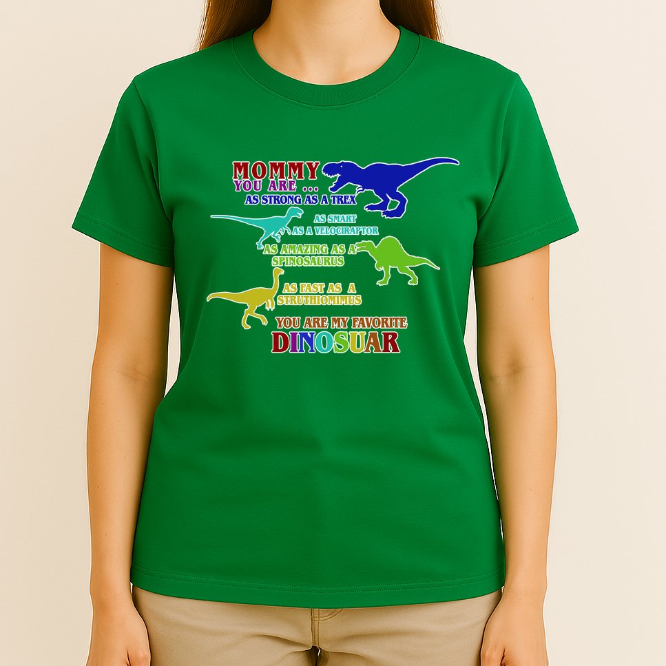 Favorite Dinosaur Mom T-Shirt