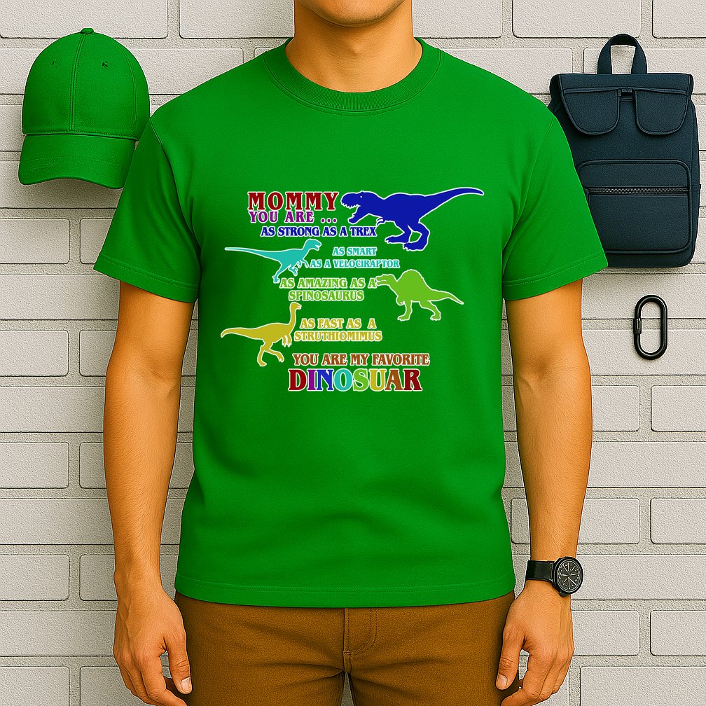 Favorite Dinosaur Mom T-Shirt