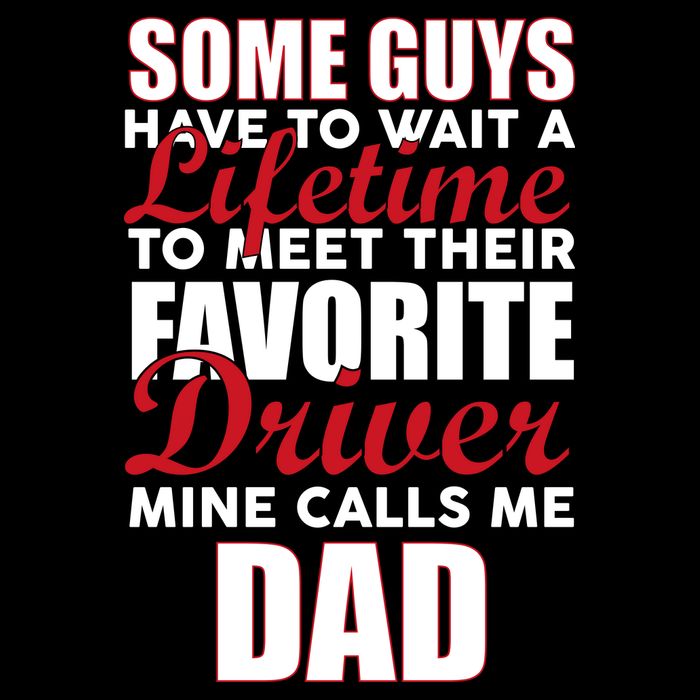 Favorite Driver Calls Me Dad 7-Panel Snapback Hat