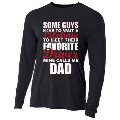 Favorite Driver Calls Me Dad Cooling Performance Long Sleeve Crew