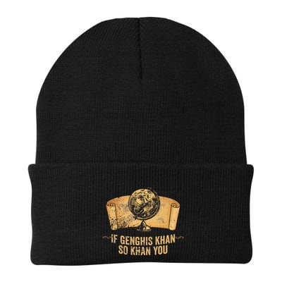 Funny Ap World History Pun If Genghis Khan So Khan You Beanie