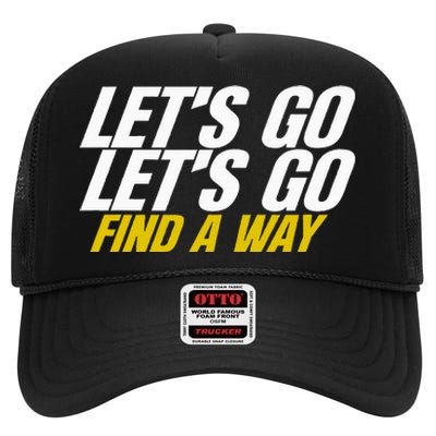 Find A Way 29 High Crown Mesh Back Trucker Hat