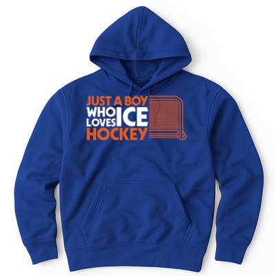 Funny A Who Loves Ice Hockey Great Gift Hoodie