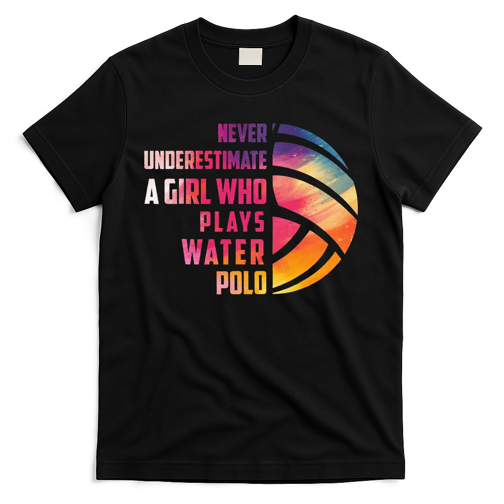 Funny A Who Play Water Polo Sports Lover T-Shirt