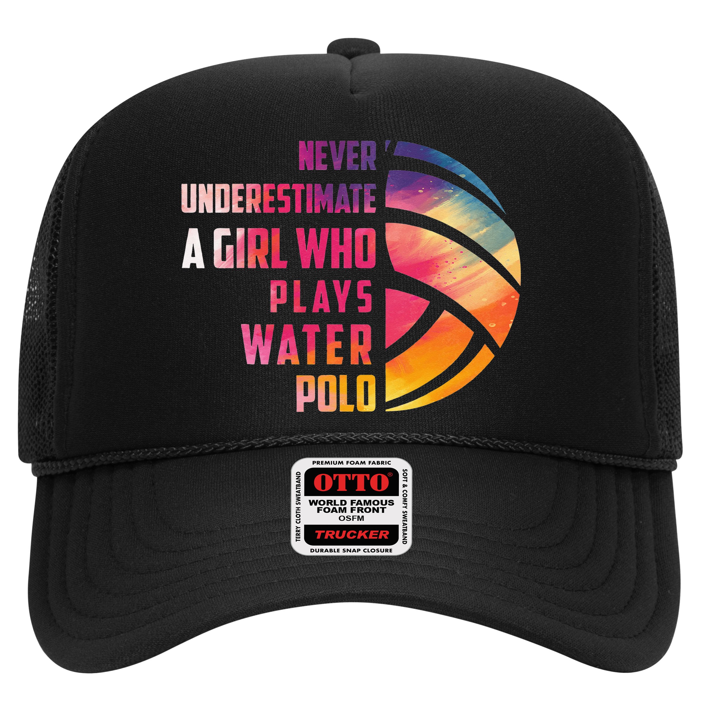 Funny A Who Play Water Polo Sports Lover Hat