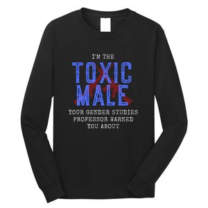 Funny Anti Woke Conservative Men's Long Sleeve Shirt