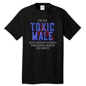 Funny Anti Woke Conservative Men's Tall T-Shirt