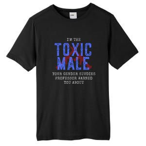 Funny Anti Woke Conservative Men's Tall Fusion ChromaSoft Performance T-Shirt