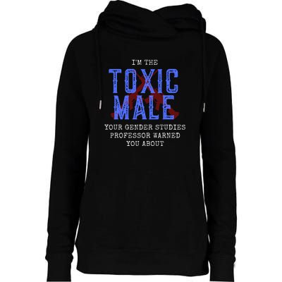 Funny Anti Woke Conservative Men's Womens Funnel Neck Pullover Hood