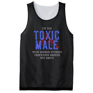 Funny Anti Woke Conservative Men's Mesh Reversible Basketball Jersey Tank