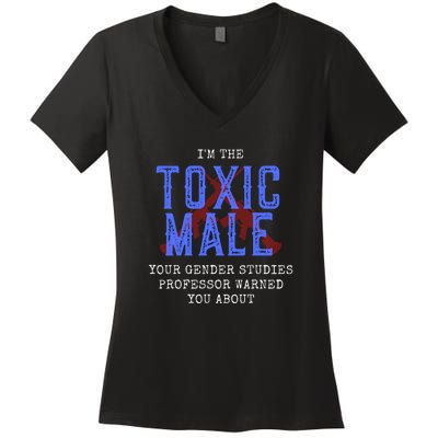 Funny Anti Woke Conservative Men's Women's V-Neck T-Shirt