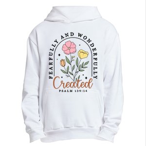 Fearfully And Wonderfully Christian Floral Urban Pullover Hoodie