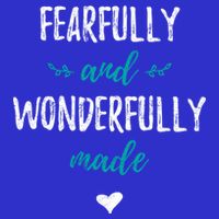 Fearfully And Wonderfully Made Religious Vintage Christian Gift Visor