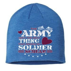 Funny Army Wife/friend Great Gift Make My Soldier Scream Funny Gift Cute Gift Sustainable Beanie