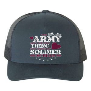 Funny Army Wife/friend Great Gift Make My Soldier Scream Funny Gift Cute Gift Yupoong Adult 5-Panel Trucker Hat