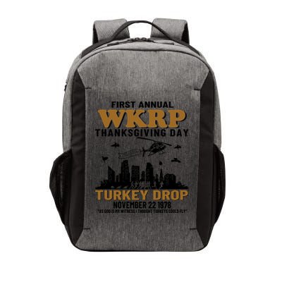 First Annual WKRP Thanksgiving Day Turkey Drop November 22 1978 Vector Backpack