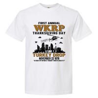 First Annual WKRP Thanksgiving Day Turkey Drop November 22 1978 Garment-Dyed Heavyweight T-Shirt