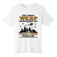 First Annual WKRP Thanksgiving Day Turkey Drop November 22 1978 Tall Fusion ChromaSoft Performance T-Shirt