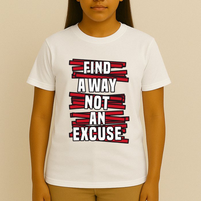 Find A Way Not An Excuse T-Shirt
