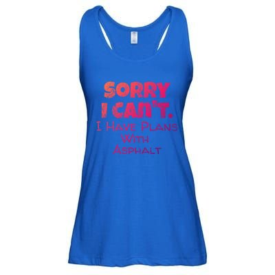 Funny Asphalt Worker Quote Street Paver Gift Paving Love Gift Ladies Essential Flowy Tank